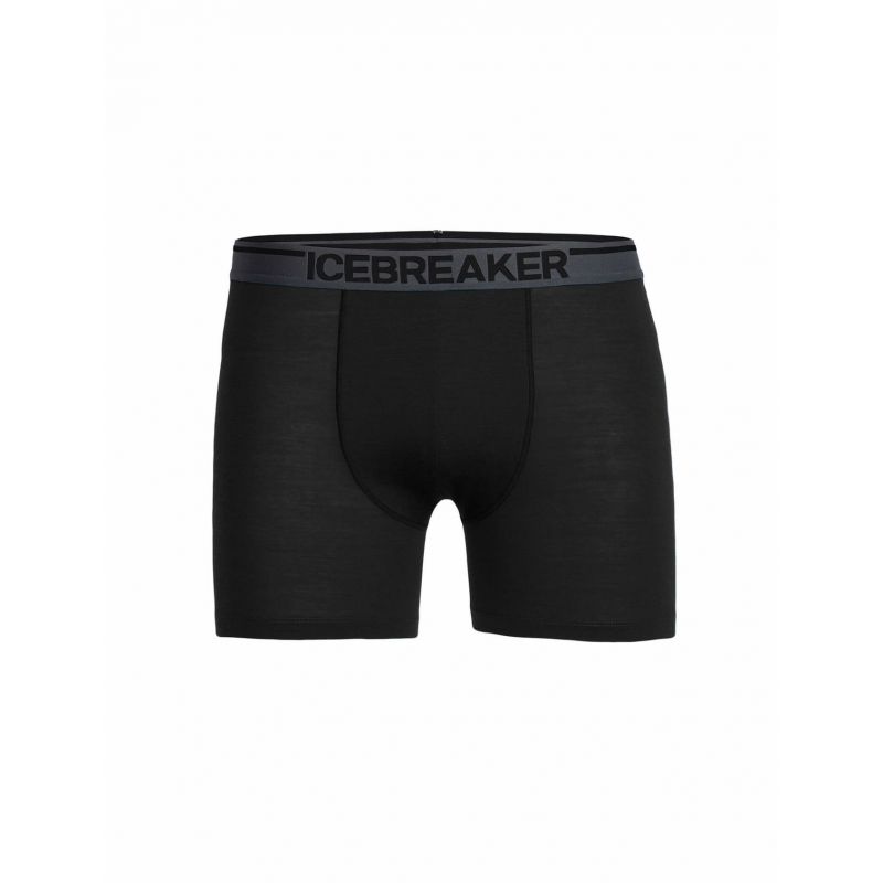 Boxer Icebreaker Anatomica da uomo (nero)