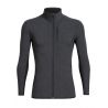Descender Ls Zip Icebreaker (jet Hthr/black)