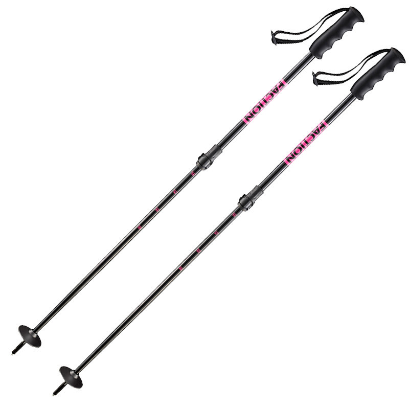 Prodigy Faction Black Ski Pole (Junior)