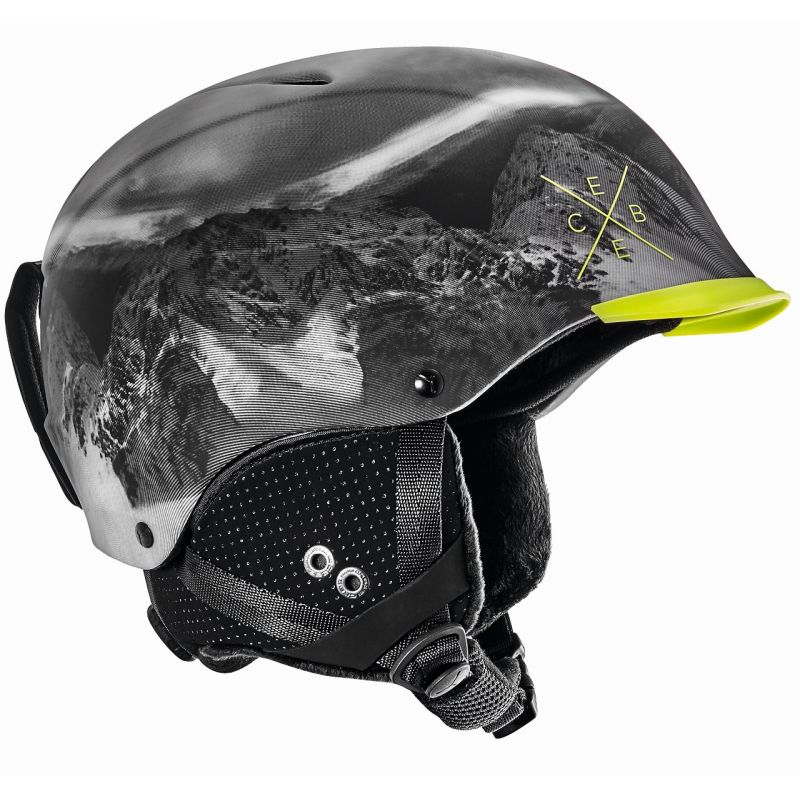 Casco da sci Cébé Visiera da concorso (Lime Mountain)