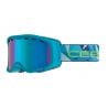 Masque de Ski Cébé Cheeky Mat Blue Lime Brown Flash Blue Cat.3