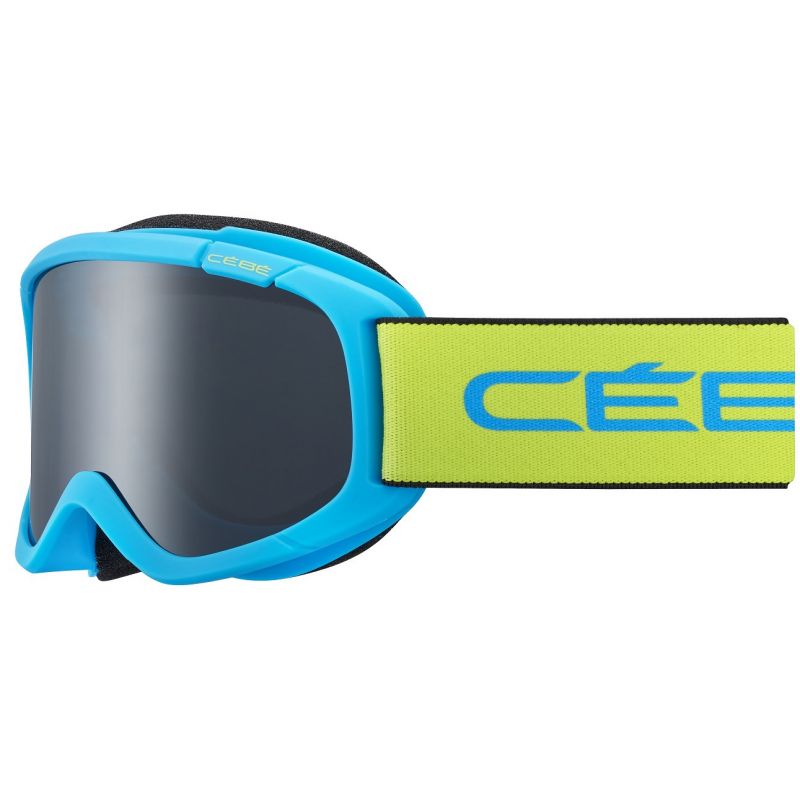 Kinder skimasker Cébé Jerry 2 (Blue lime Ultra Black Cat. 3)