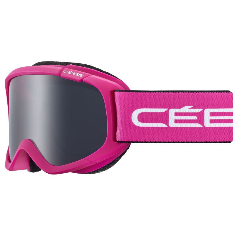 Children's ski mask Cébé Jerry 2 (Pink White Ultra Black Cat.3)