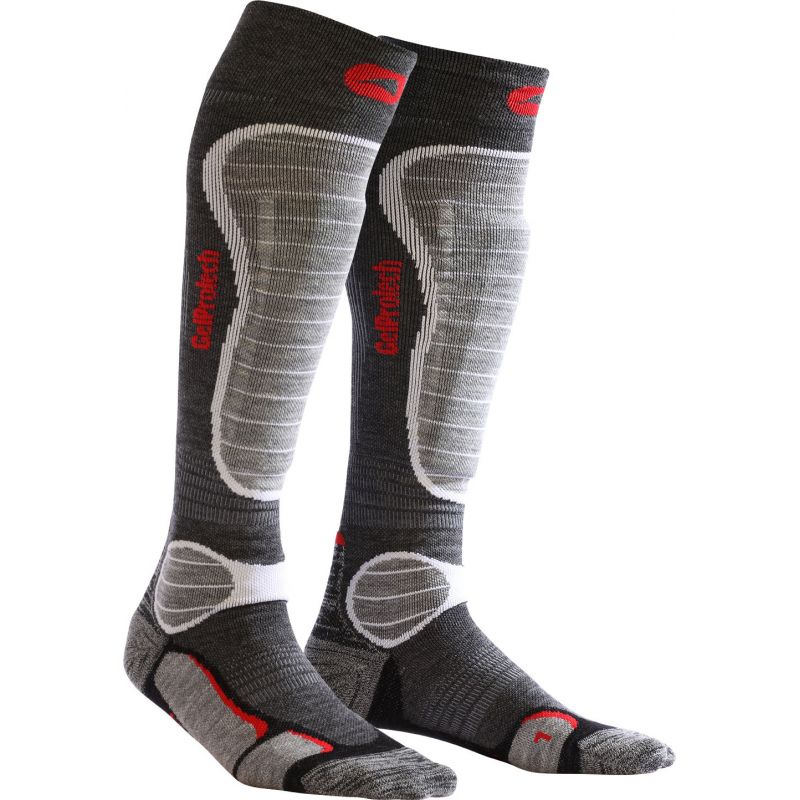 Chaussettes de ski Monnet gelprotech Laine (Gris)