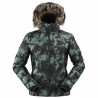 Doudoune EIDER Downtown Street Print (Vert foncé/Noir camouflage) - femme