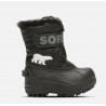 Sorel Childrens Snow Commander-black, Charcoal
