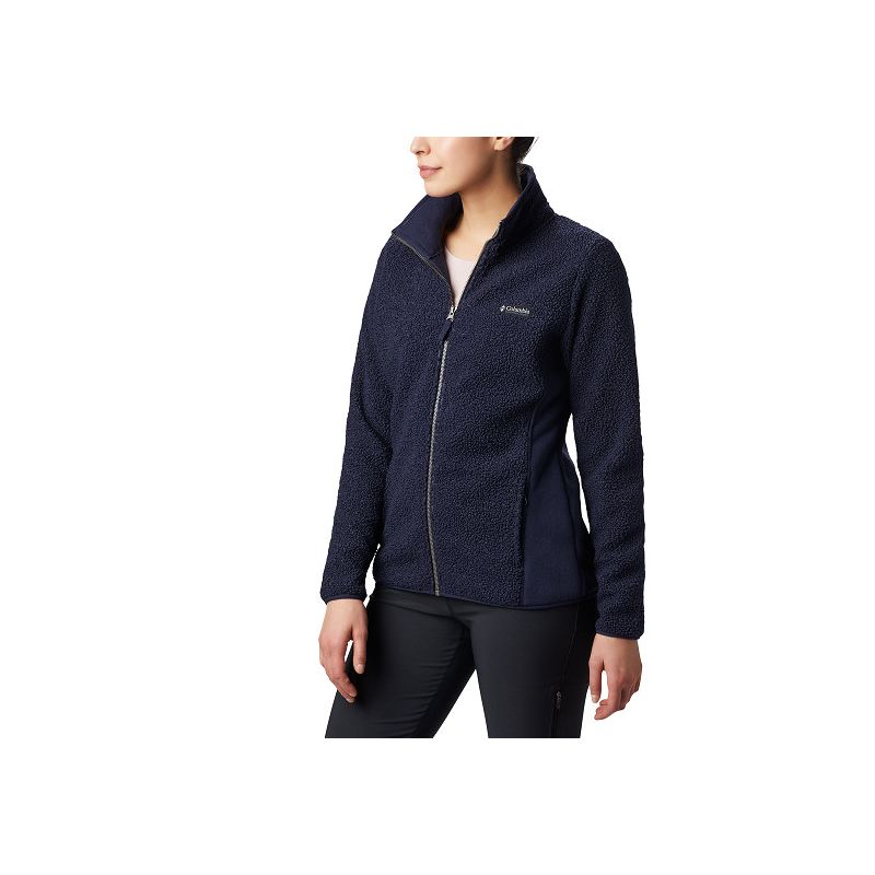 Fleece Columbia Panorama Full Zip (donker nachtelijk) Dames