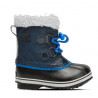 Sorel Yoot Pac Nylon After Ski Boots (Collegiate Navy, Super Blue) - Børn