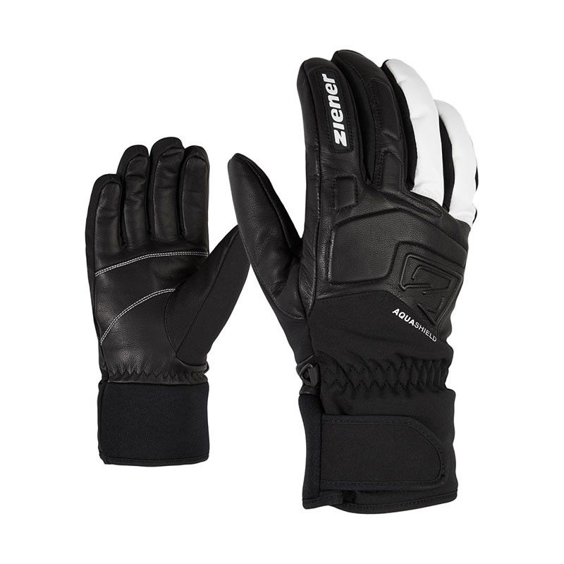 Ziener GLYXUS AS (Witte) skihandschoenen voor heren