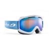 Masques Julbo June Blanc / Bleu / Double écran Spectron miroir cat. 3 / M