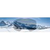 Masques Julbo June Blanc / Bleu / Double écran Spectron miroir cat. 3 / M
