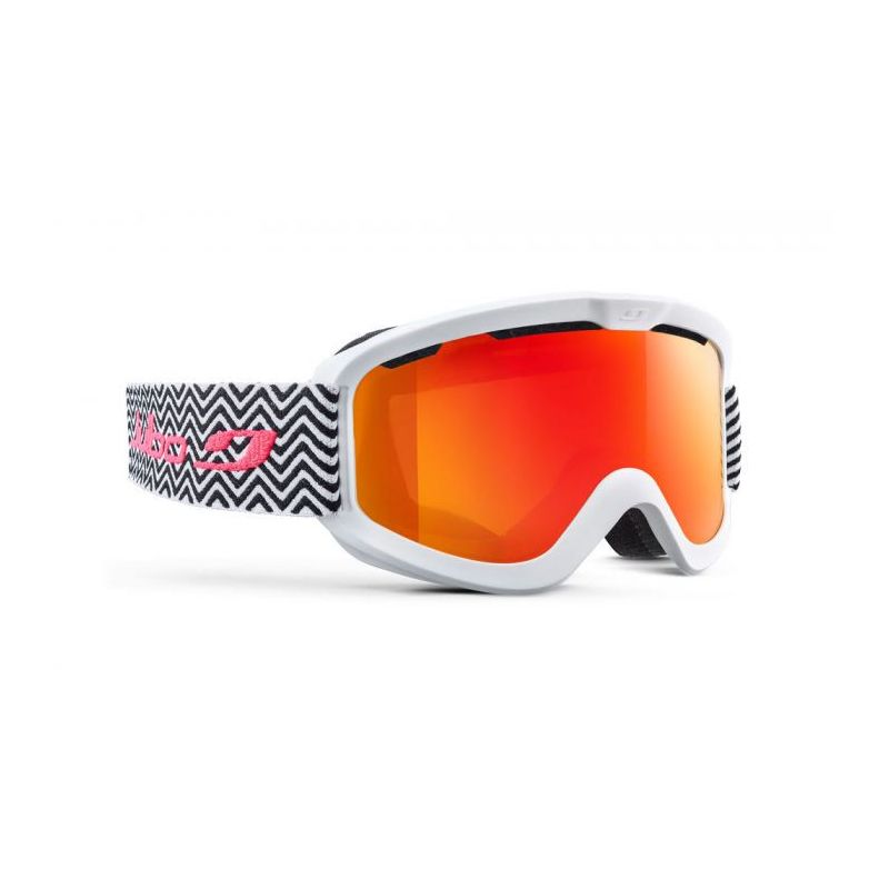 Julbo June skidglasögon (Vit / Svart tweed / Cat.3)