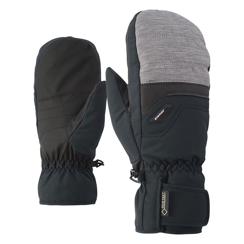 Guanti Ziener Glyndal Gore-Tex (Dark melange) Uomo