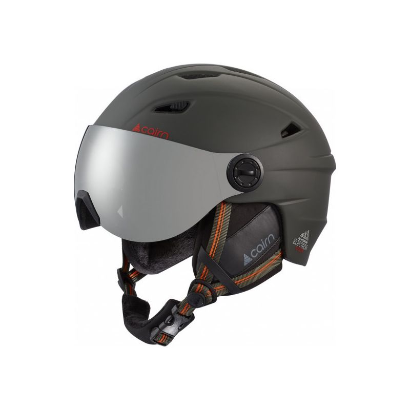 Kypärä Cairn Electron Visor (Forest Night Orange)