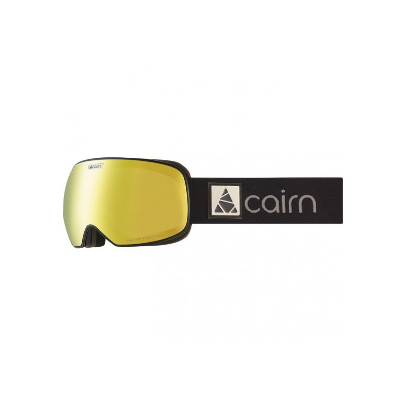 Masque de ski Cairn Gravity Spx3[ium] (Mat Black Gold) adulte