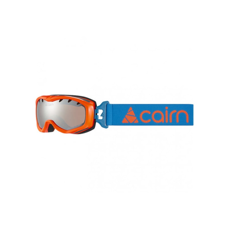Cairn Rush Spx3 ((Shiny Orange Azure) Maschera da sci junior