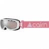 Cairn Rush Spx3 (Shiny White Candy Pink) Maschera da sci junior
