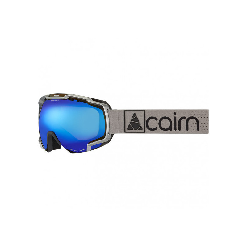 Masque de ski Cairn Mercury Spx3 [ium] (Mat sort sølvblå spejl)