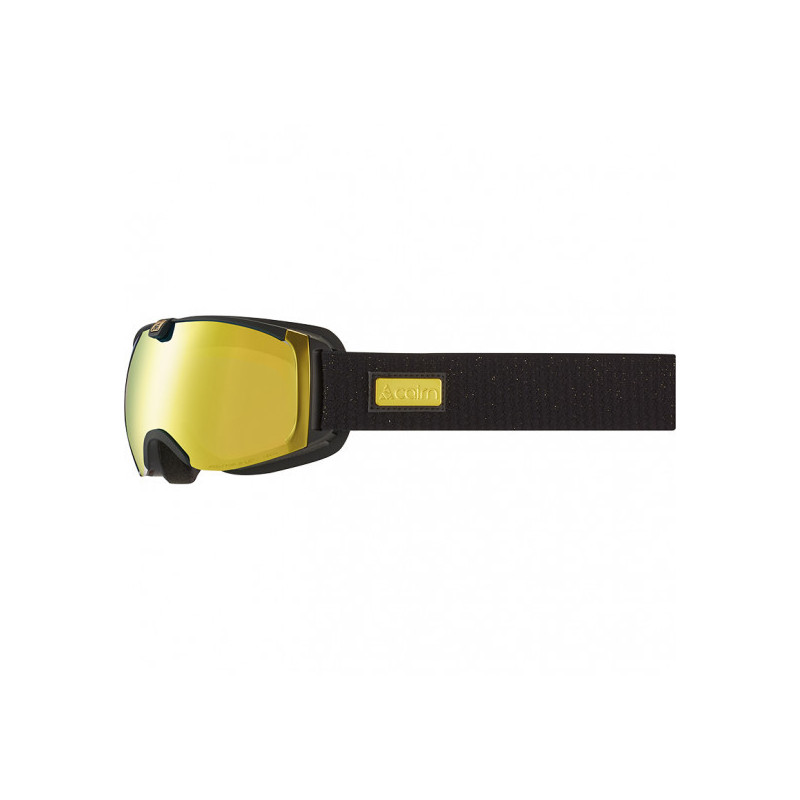 Cairn Pearl Spx3 [ium] Maschera da sci (Mat Black Gold) donna