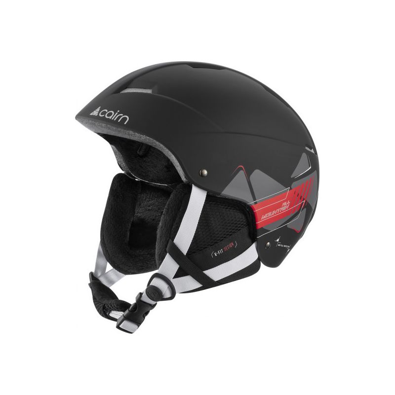Cairn Andromed (Mat Black Racing) skidhjälm för män