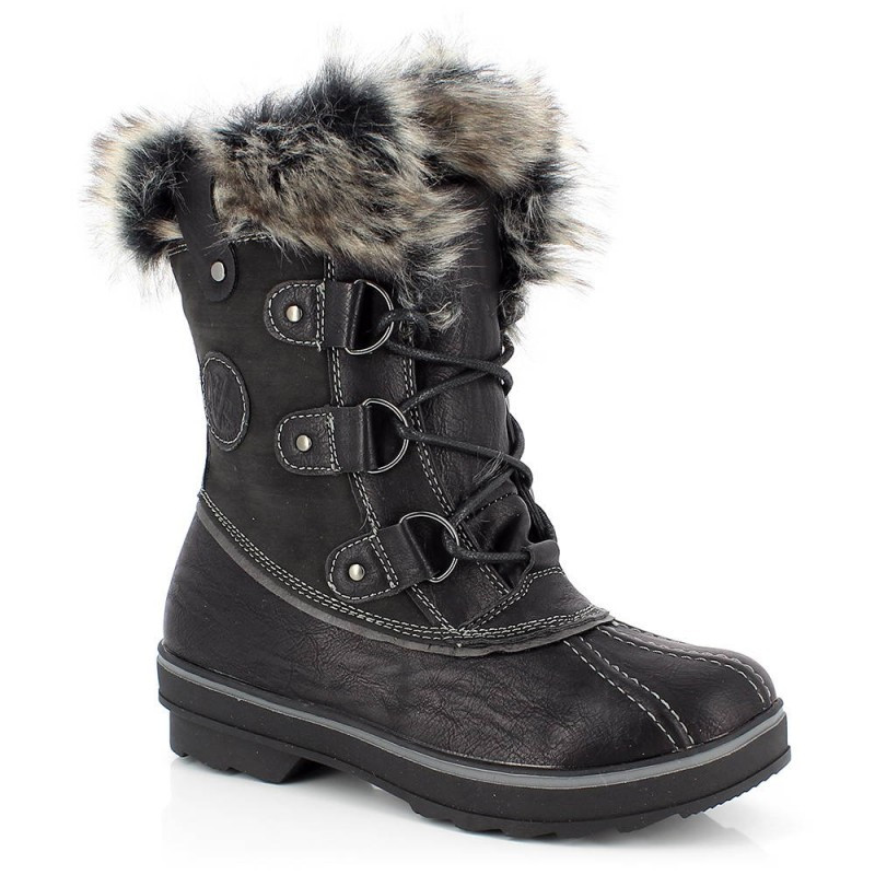 Kimberfeel Camille (Schwarz) Damen-Winterstiefel