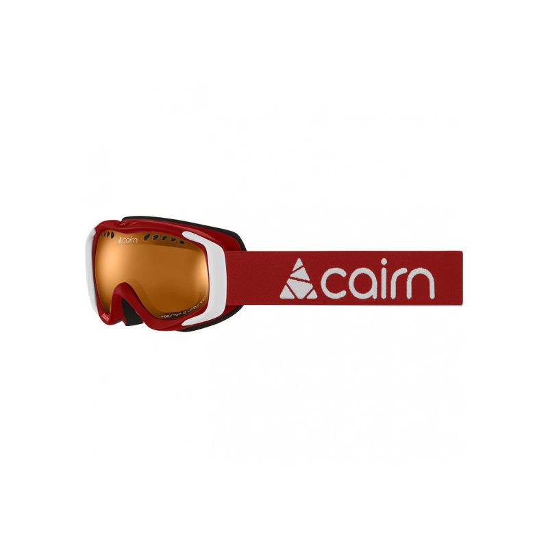 Maschera da sci fotocromatica Cairn Booster (Mat Red Mat White)