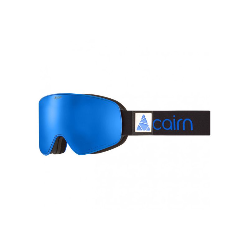 Cairn Polaris Polarized Ski Mask (Mat Black Blue)