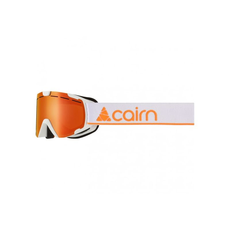 Cairn Scoop Spx3 [ium] (bianco opaco) maschera da sci junior