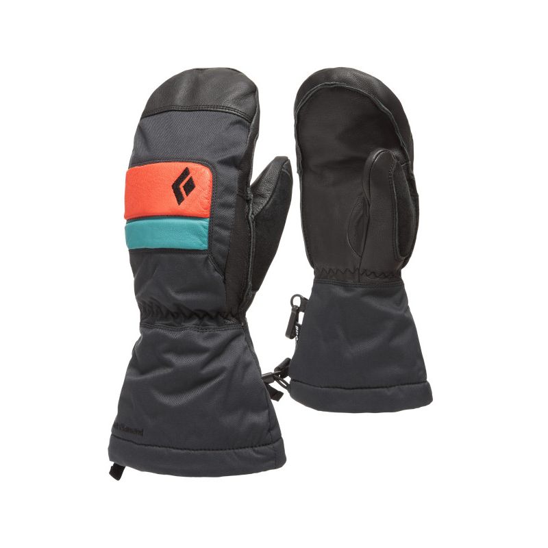 Manoplas para niños Black Diamond Spark (negro / óxido)