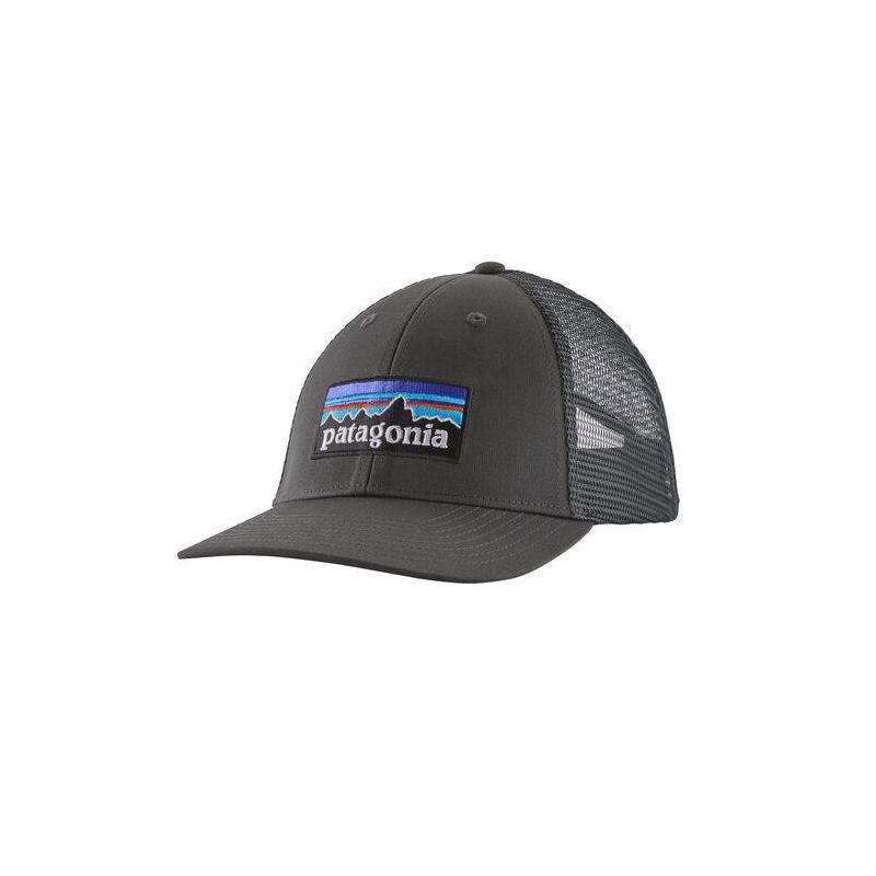 Cap Patagonia P-6 Logo Lopro Trucker Hat (Forge Grey)