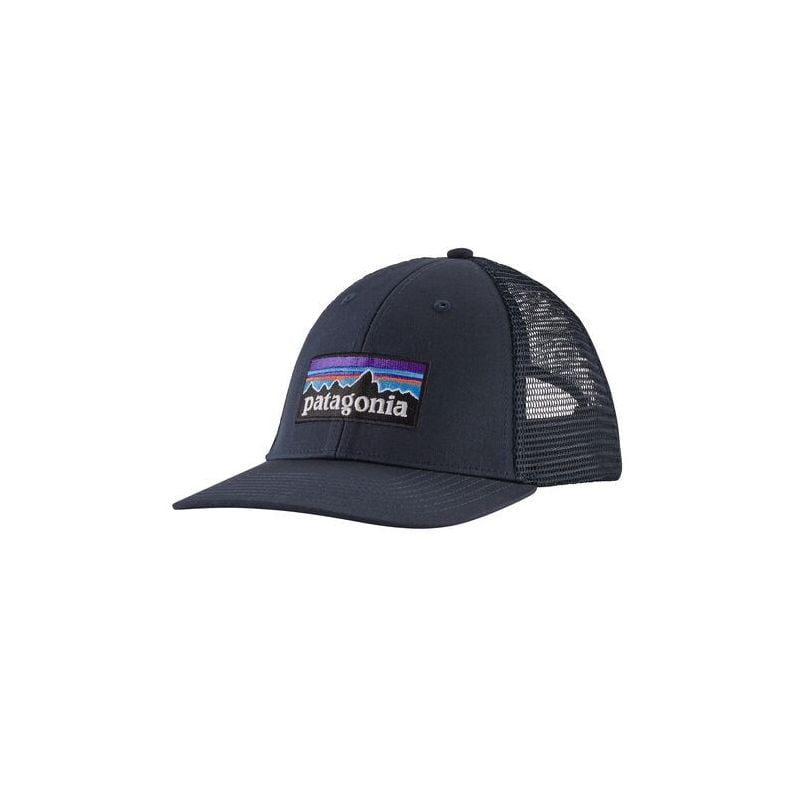 Patagonia P-6 Logo Lopro Trucker Hat (Navy blue)