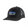 Casquette PATAGONIA P-6 Logo Trucker (Black)