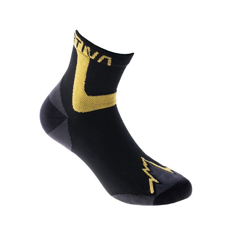 La Sportiva Ultra Running Socks (SVART / GUL)