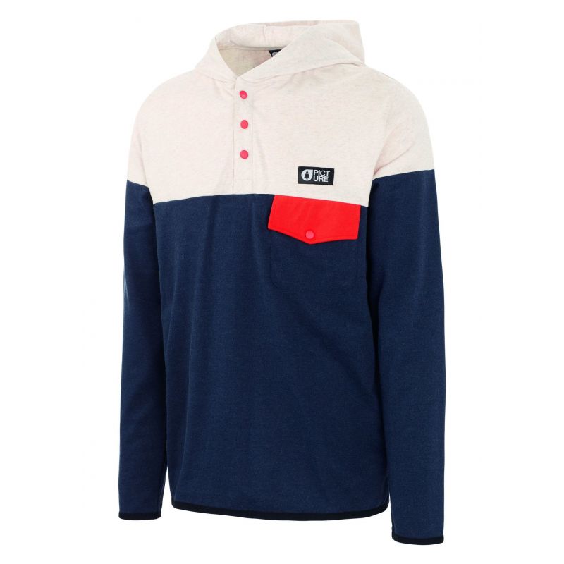 Picture Newport Hoodie (Dark Blue Melange)