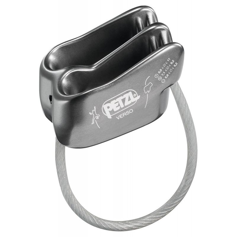 PETZL Verso Downhill Insurer (grå)