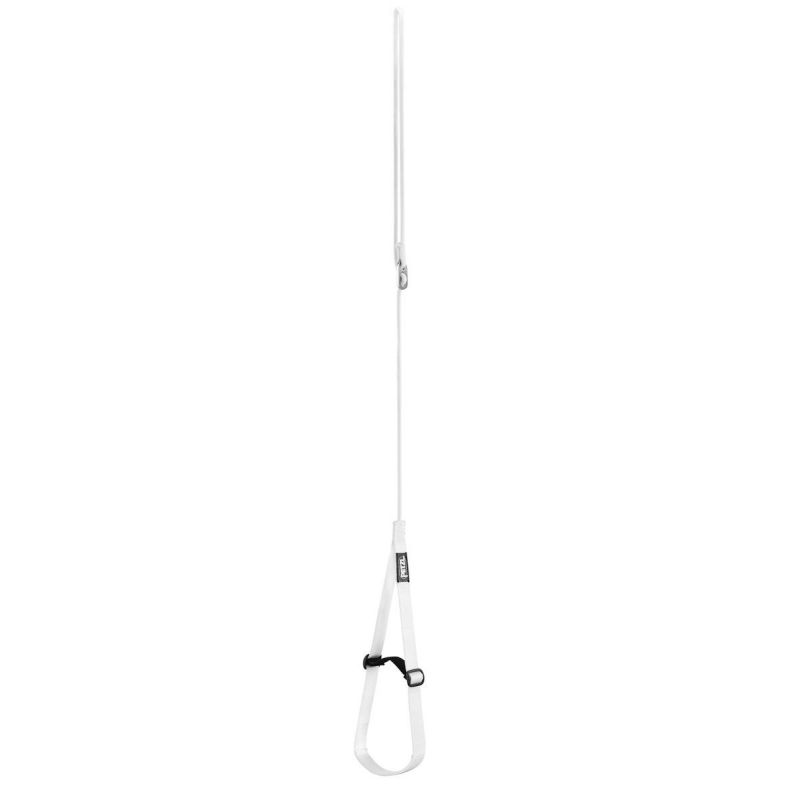 PETZL FOOTCORD justerbar ledningspedal (hvit)
