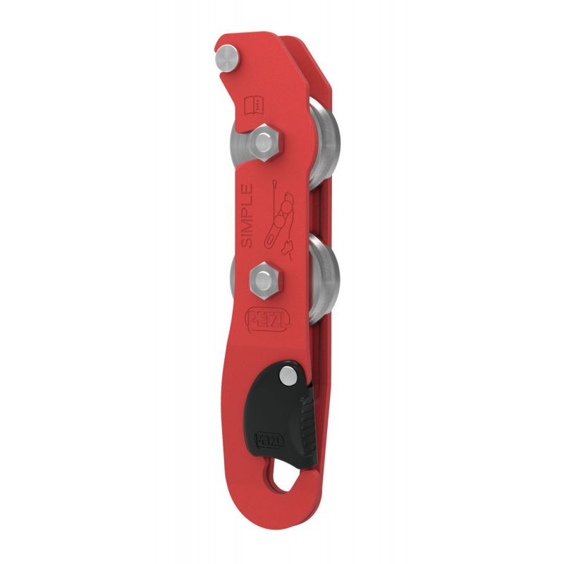 PETZL ENKEL nedstigning (rød)