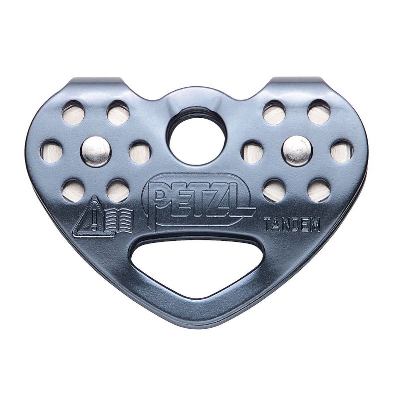PETZL TANDEM SPEED dubbel remskiva (grå)