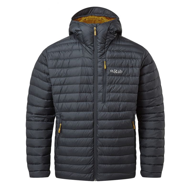 Dunjakke Rab Microlight Alpine Jacket (Beluga) Herre