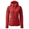 Donsjas Rab Microlight Alpine (Ascent Red) vrouw