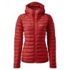 Women's Rab Microlight Alpine (Ascent Red) Jacke