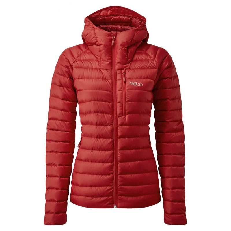 Women's Rab Microlight Alpine (Ascent Red) jacket