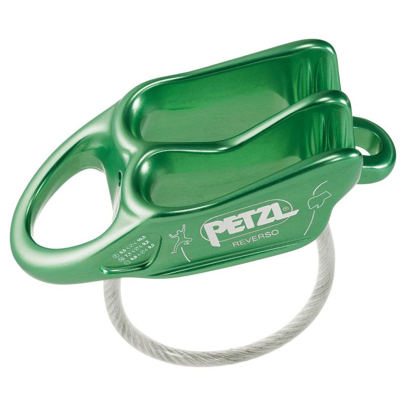 Nedfiringsudstyr PETZL Reverso (grøn)