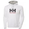 Helly Hansen HH Logo Felpa con cappuccio (bianco) Uomo