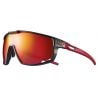 Julbo Rush Sonnenbrille (Schwarz/Rot - Spectron 3)