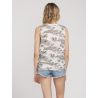VOLCOM BREAKNOT TANK STAR WHITE