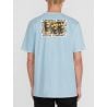 VOLCOM CJ COLLINS S/S TEE COOL BLUE