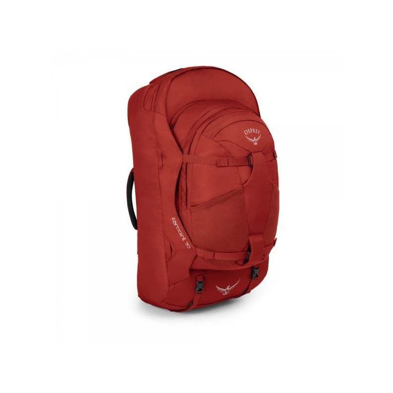 Osprey Farpoint 70 (Jasper punainen)