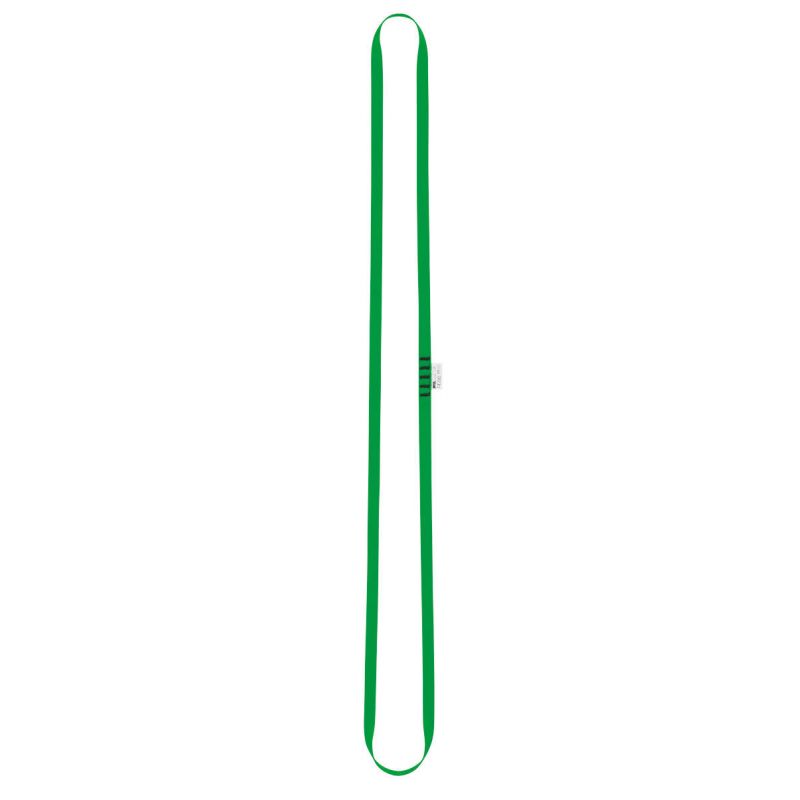 Genaaide riemen PETZL 120cm singelring (groen)