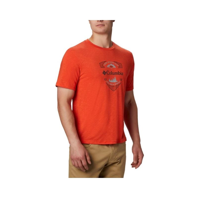 T-shirt Columbia Nelson Point Graphic (wildfire) Mænd